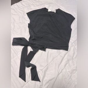 Womenstyl Nouvelle couture Black Vintage top